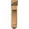 Ekena Millwork Westlake Arts and Crafts Smooth Bracket w/ Offset Brace, Western Red Cedar, 7 1/2"W x 24"D x 36"H BKT0806X24X36WTL03SWR - alternate 2